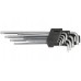 Klíče zástrčné Torx T10 - T50, sada 9 dílů, 100-00610