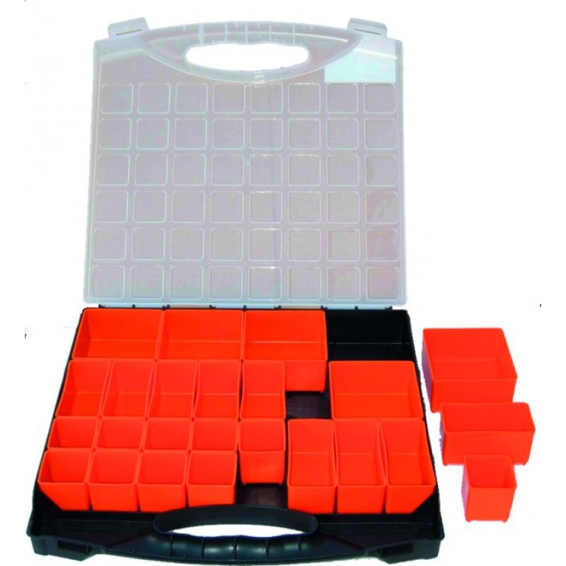 Organizér 400x370x60mm, přestavitelné boxy, 100-03609 Organizér 400x370x60mm, přestavitelné boxy, 100-03609