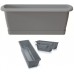 Prosperplast RESPANA EASYCARE W Truhlík 59,3x19x14cm, s držákem, šedý kámen ISE400SW