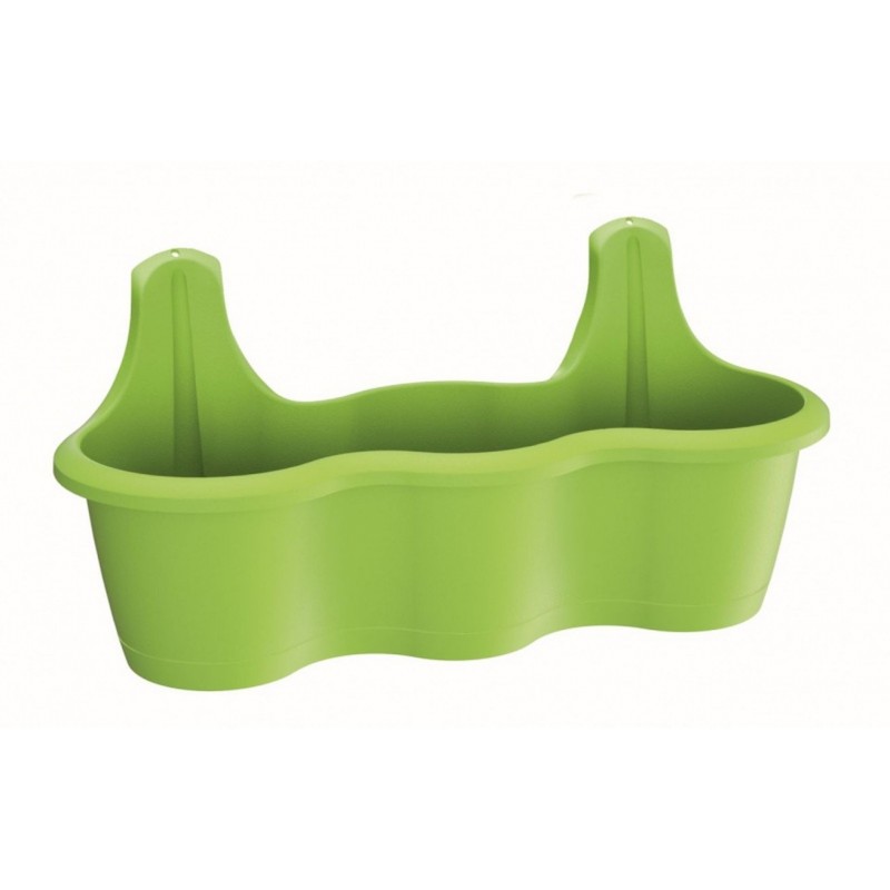 Prosperplast RESPANA HOOK Závěsný truhlík 51,9x20x24 cm, limetka DREZ520