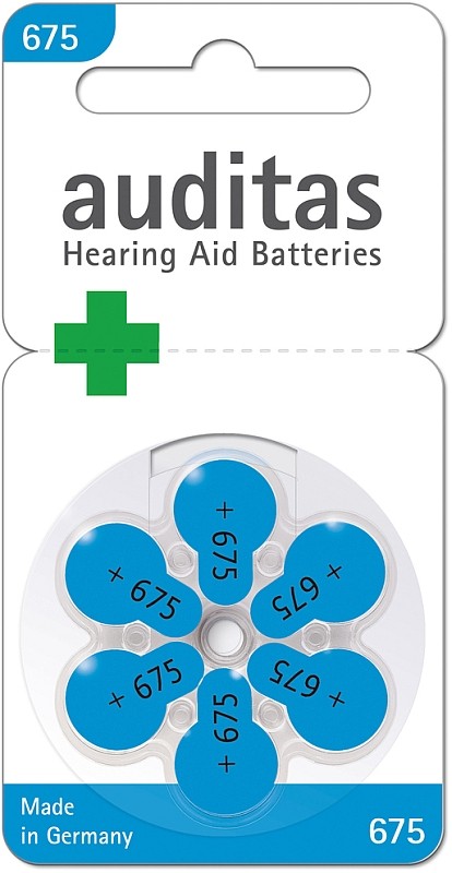 VARTA Baterie AUDIOPRO 675 6BL PR44 AUDITAS 35043351 VARTA Baterie AUDIOPRO 675 6BL PR44 AUDITAS 35043351