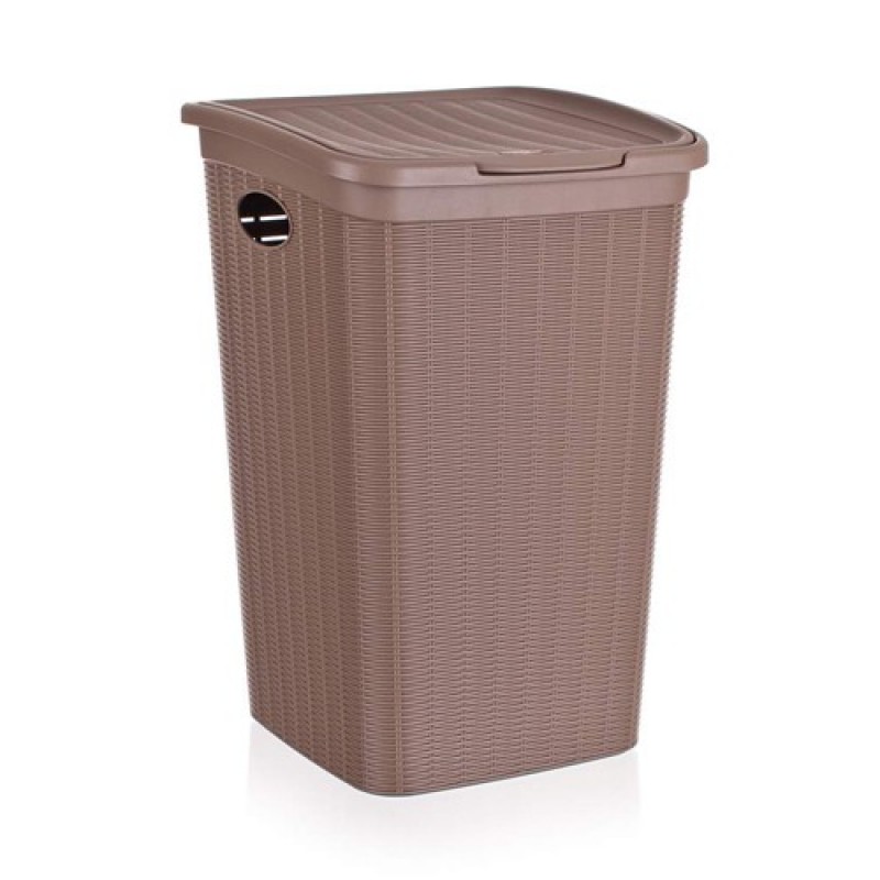 VETRO-PLUS RATTAN Koš na špinavé prádlo 37x38x54,5cm 50 l, světle hnědý 5530051