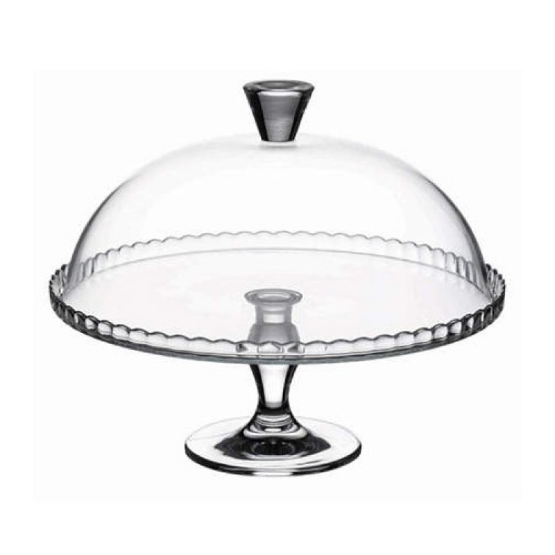 VETRO-PLUS Nástolec (podnos) dortový PATISSERIE 32,2 cm, s poklopem 3395200 - POKLOP