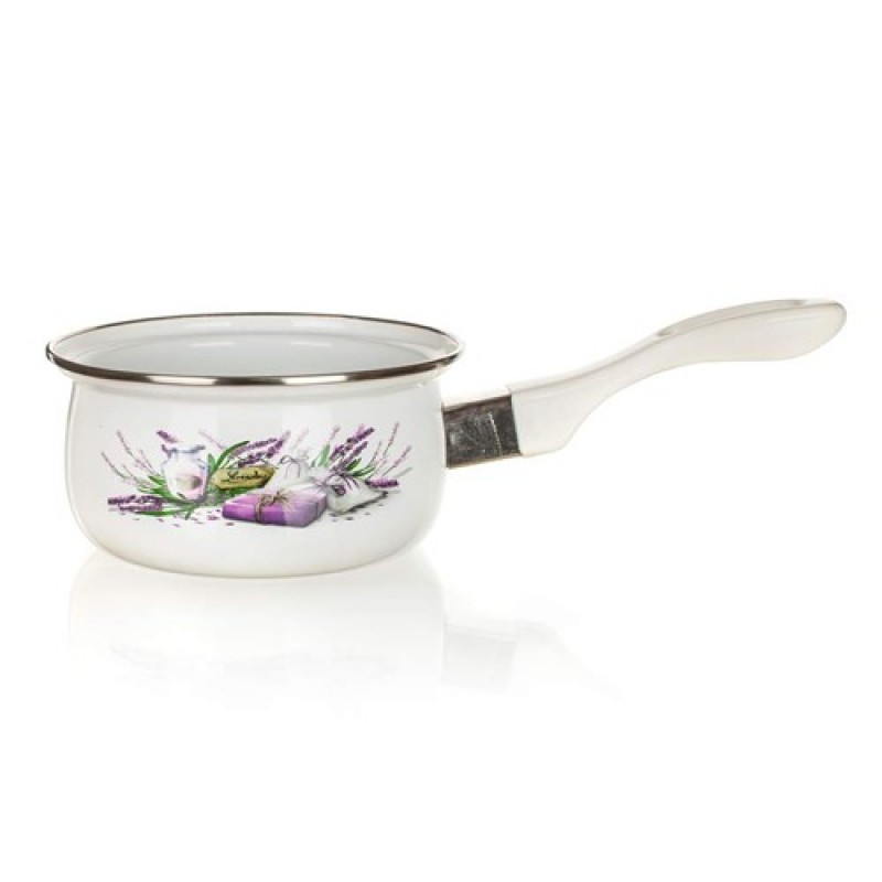 BANQUET LAVENDER Rendlík smaltovaný 14x7cm, 0,65 l 13SS14LAV