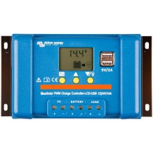 Victron Energy BlueSolar PWM-LCD&USB Solární regulátor (12/24V-10A) SCC010010050