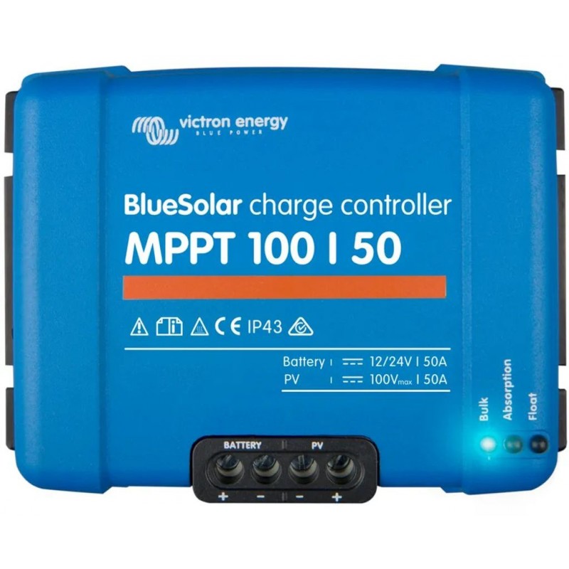 Victron Energy BlueSolar MPPT 100/50 Solární regulátor (12/24V-50A) SCC020050200