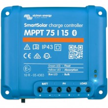 Victron Energy SmartSolar MPPT 75/15 Solární regulátor (12/24V-15A) SCC075015060R