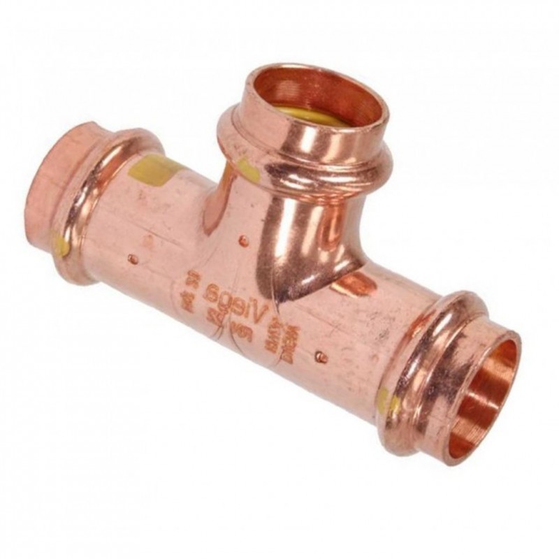 VIEGA CU Profipress plyn, T-kus 2618 d18x15x18 346003V