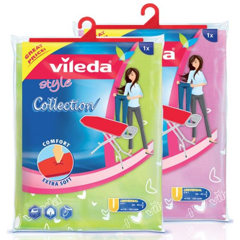 VILEDA Viva Express Style Collection potah na žehlící prkno 142470 VILEDA Viva Express Style Collection potah na žehlící prkno 142470
