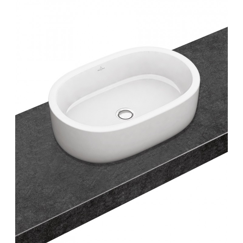Villeroy & Boch Architectura umyvadlo na desku 600x400mm, bílí Alpin 41266001 Villeroy & Boch Architectura umyvadlo na desku 600x400mm, bílí Alpin 41266001