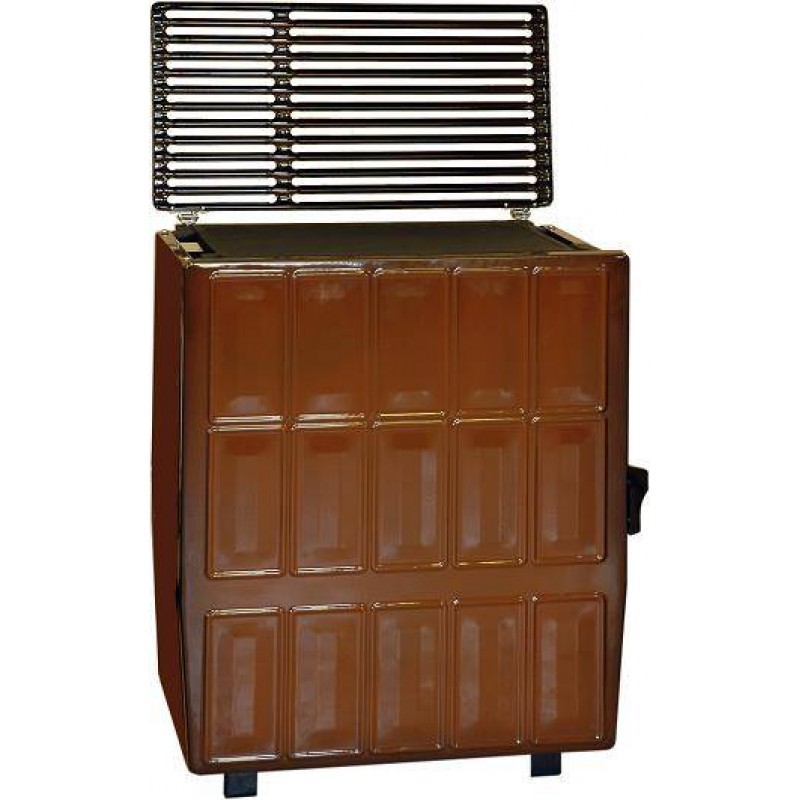 WAMSLER OF 604 Kamino Elite krbová kamna, hnědý smalt W20001096205