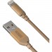 YENKEE YCU 611 GD USB / lightning 1m kabel zlatý 30015970