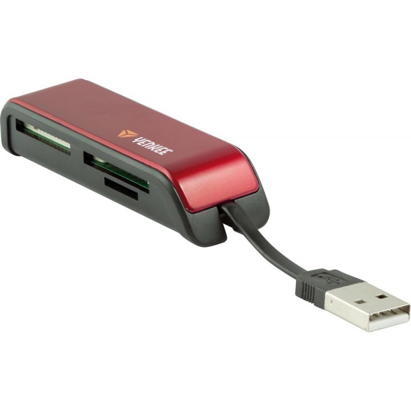 YENKEE YCR 2001RD Čtečka karet červená 45007824