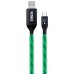YENKEE YCU 231 GN LED Micro USB kabel 35052176
