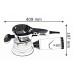 VÝPRODEJ BOSCH GEX125-150AVE excentrická bruska 060137B101L-Boxx, PO SERVISU, JEDNOU POUŽITO!!!