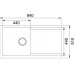 Franke Orion OID 611, 940x510 mm, tectonitový dřez, šedá 114.0442.824