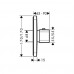 Hansgrohe AXOR URQUIOLA Termostat pod omítku, chrom 11730000