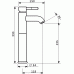 NOVASERVIS LA TORRE TOWER TECH stojánková umyvadlová/dřezová baterie chrom/satino 12501TC,9