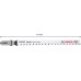 BOSCH Pilový plátek T 308 BP EXPERT Wood 2-side clean, 3 ks 2608900557