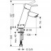 Hansgrohe Talis S2 Stojánkový ventil, chrom 32130000