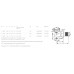 HEIMEIER V-exact II DN 20-3/4" radiátorový ventil rohový 3711-03.000