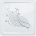 Kaldewei SUPERPLAN 385-1 sprchová vanička 75 x 80 x 2,5 cm, bílá 447600010001