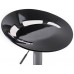 G21 Barová židle Teara plastová, černá 60023088