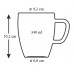 BANQUET hrnek kávové variace, assorted 60RX02628
