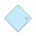 RONAL SWMQ Marblemate čtvercová sprchová vanička 90x90cm z litého mramoru SWMQ090004