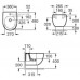 Roca Meridian Compacto závěsný bidet 7357246000