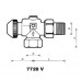 HERZ TS-90-V-Termostatický ventil axiální 1/2", M 28 x 1,5 červená krytka 1772867