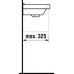 Jika CUBITO Umývátko 45cm s otvorem - JikaPerla bílá H8114221001041