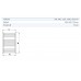 Korado KORALUX LINEAR Classic Koupelnový radiátor elektrický KLCE 900.600 White RAL9016
