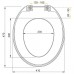 ALCAPLAST WC sedátko Basic A6550