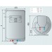 ARISTON SHAPE ECO EVO 50 V Elektrický zásobníkový ohřívač vody, 1,8kW 3626073