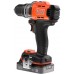 Black & Decker BCD383D2XK Vrtací šroubovák s příklepem (45Nm/18V/2x2,0Ah), kufr