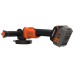 Black & Decker BCG6L8F1S Aku bezuhlíková úhlová bruska (18V/1x4,0Ah), 3x kotouč a taška