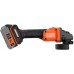 Black & Decker BCG6L8F1S Aku bezuhlíková úhlová bruska (18V/1x4,0Ah), 3x kotouč a taška