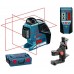 VÝPRODEJ BOSCH GLL 3-80 P+BM 1+LR 2 Professional, 0.601.063.30A, POŠKOZENO VIZ. FOTO