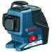 VÝPRODEJ BOSCH GLL 3-80 P+BM 1+LR 2 Professional, 0.601.063.30A, POŠKOZENO VIZ. FOTO