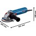 BOSCH GWS 12-125 S PROFESSIONAL Úhlová bruska 06013A6020