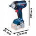 BOSCH GDS 18V-400 PROFESSIONAL Akumulátorový rázový utahovák 06019K0020