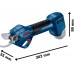 BAZAR BOSCH PRO PRUNER PROFESSIONAL Akumulátorové zahradnické nůžky 12V, 2x 3,0Ah 06019K1021 PO SERVISE, POUŽITÉ!!!