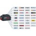BOSCH GSR 18V-65 PROFESSIONAL Vrtací šroubovák, 2×GBA 5.0Ah, L-Boxx 06019N3203