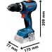 BOSCH GSB 18V-65 PROFESSIONAL Příklepový vrtací šroubovák 06019N3300