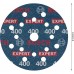 BOSCH Brusný kotouč EXPERT O780 s fólií, 125 mm, G400, 50ks 2608902415