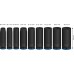 BOSCH Sada PRO Impact Socket Set, 1”, hluboké, 9 ks 2608003035
