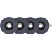 BOSCH Sada lamelových brusných kotoučů X451, 125×22,23 mm,G40; 60; 80; 120, T29 2608626160