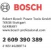 BOSCH Prstenec na zachytávání vody 150mm 2609390389