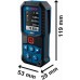 BOSCH GLM80-35C PROFESSIONAL Laserový dálkoměr 0601075600